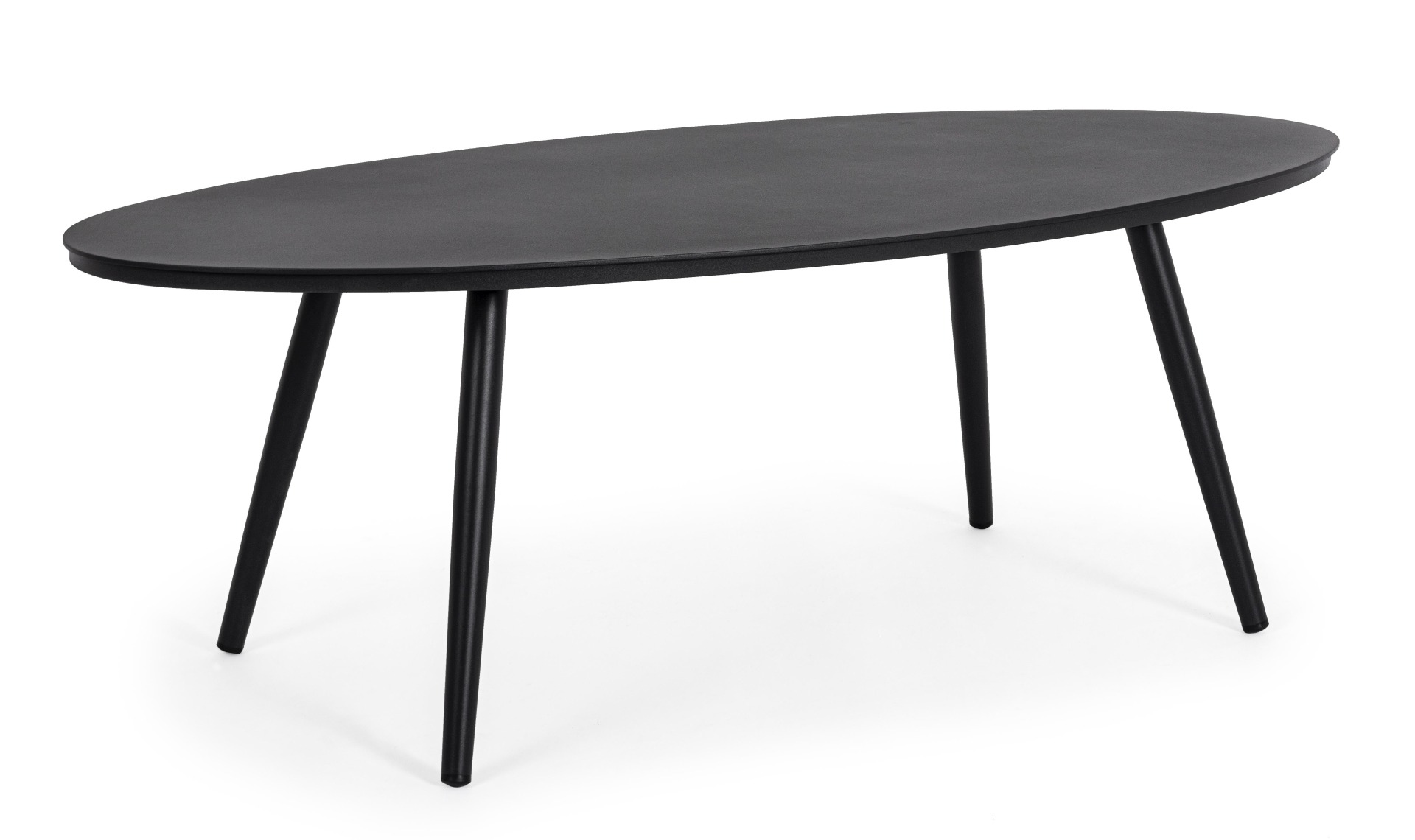 Couchtisch Space aus Aluminium 119 cm, Schwarz Couchtisch Space aus Aluminium 119 cm, Schwarz