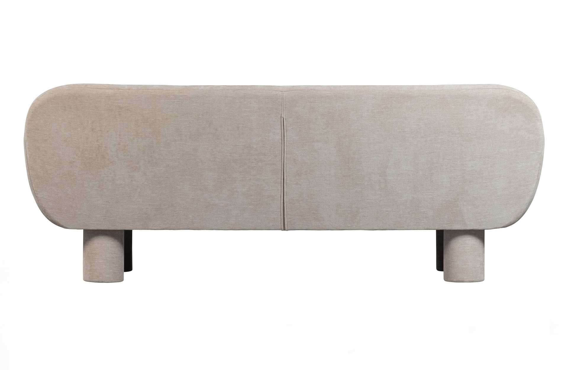 Das 2-Sitzer Sofa Bodi überzeugt mit seinem modernen Design. Gefertigt wurde es aus Kunststofffasern, welche einen einen grauen Farbton besitzen. Das Sofa hat eine Breite von 186 cm und eine Sitzhöhe von 44 cm.