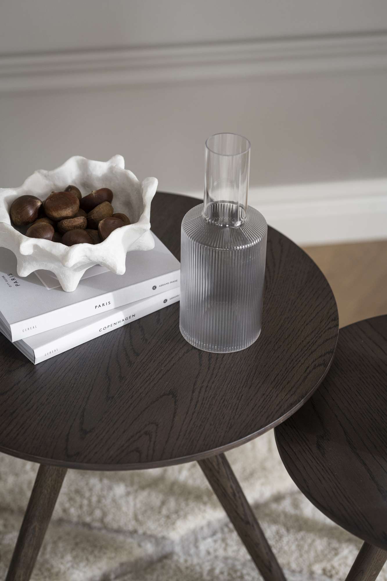 Jetzt entdecken: Beistelltisch Yumi 2er-Set, Braun mit hochwertiger Verarbeitung.