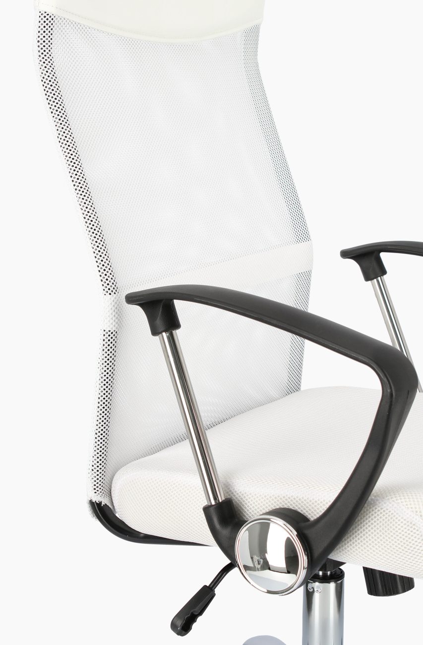 Bürostuhl Dakar mit Armlehne, Weiß