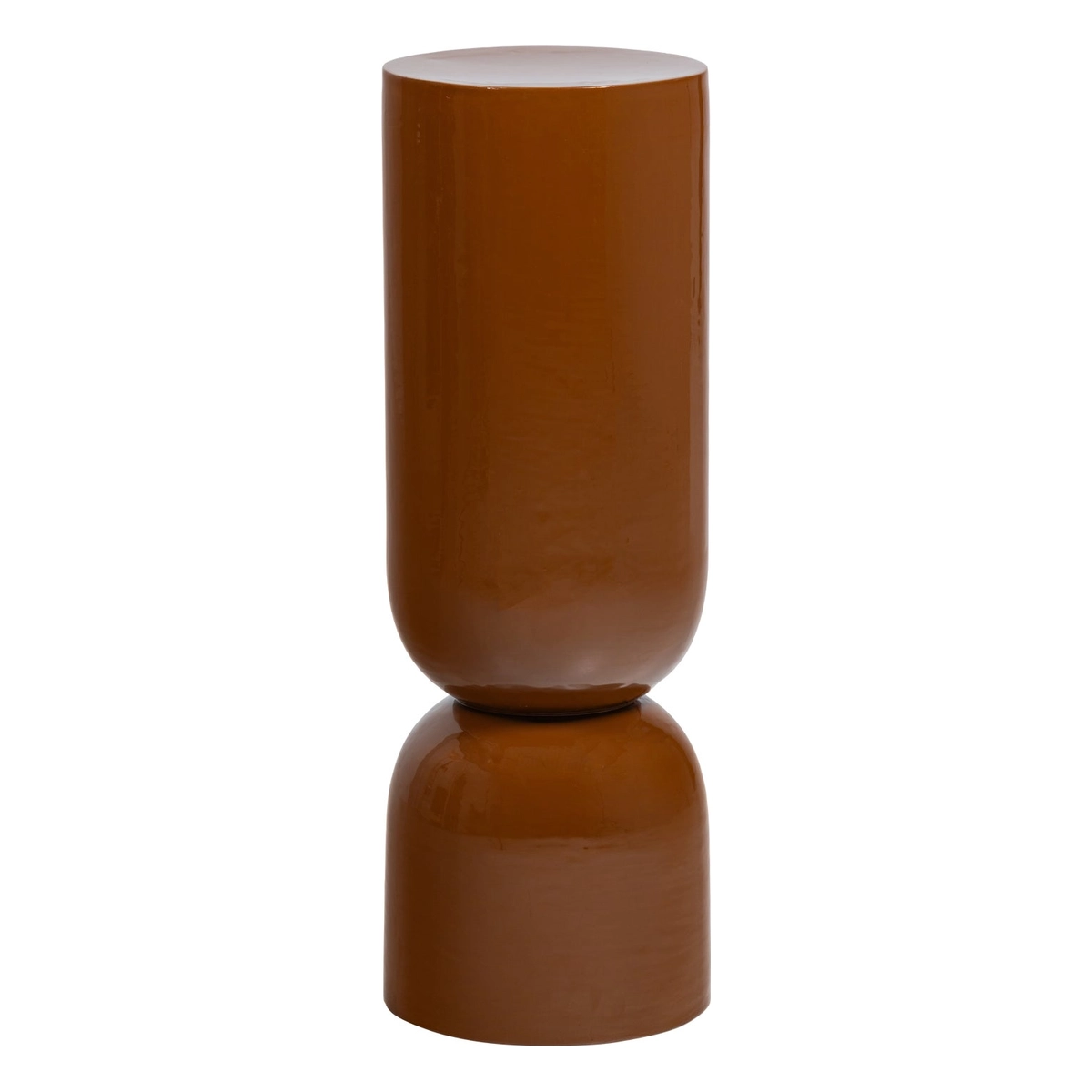 Pflanzenständer / Pflanzentopf Toval - Metall Honiggelb, Ø 32 cm