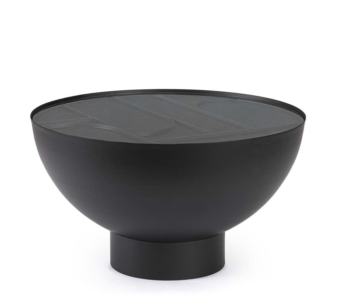 Couchtisch Archie Rund aus Metall, Ø 70 cm Couchtisch Archie Rund aus Metall, Ø 70 cm