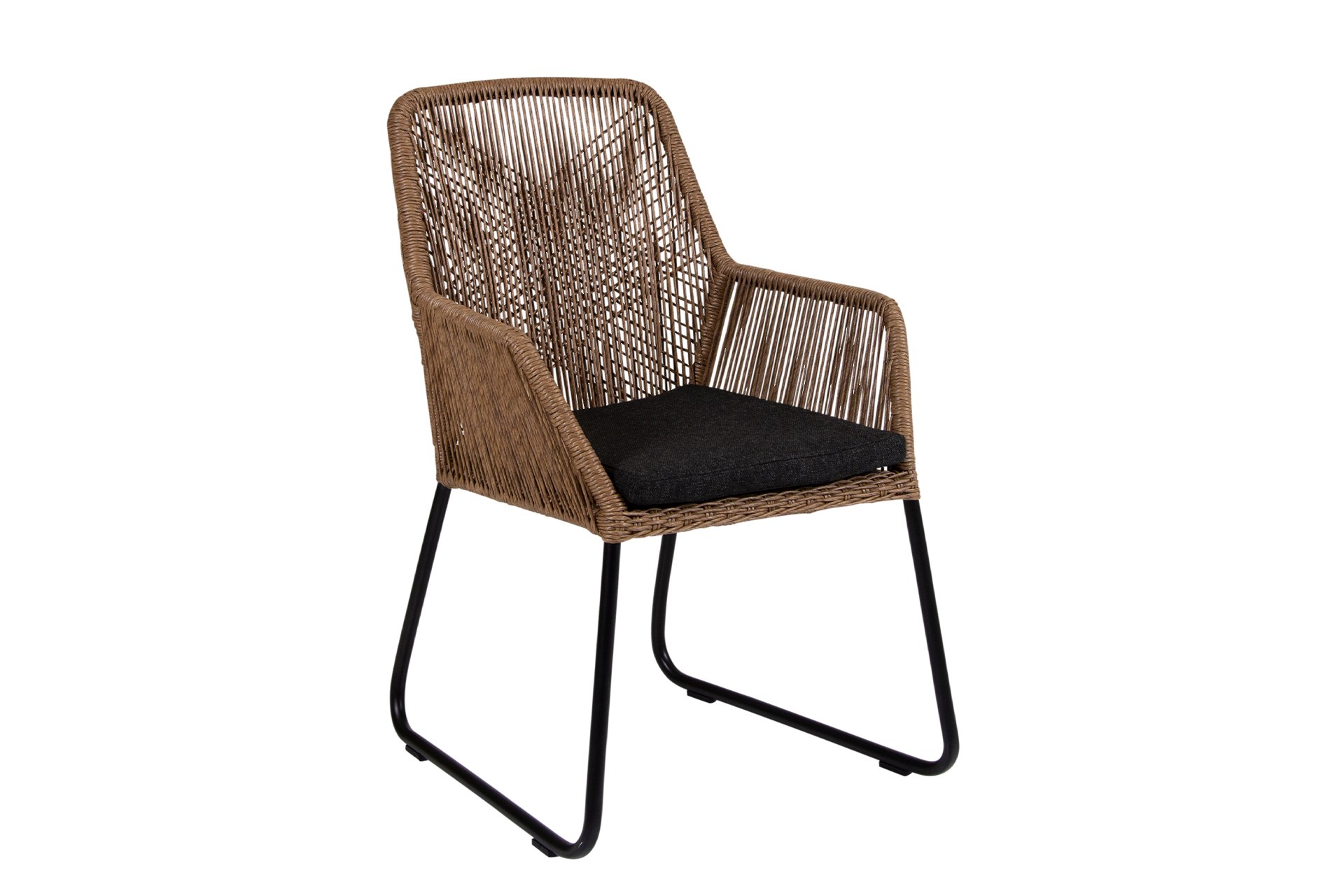 Gartenstuhl Midway aus Rattan, Braun Gartenstuhl Midway aus Rattan, Braun