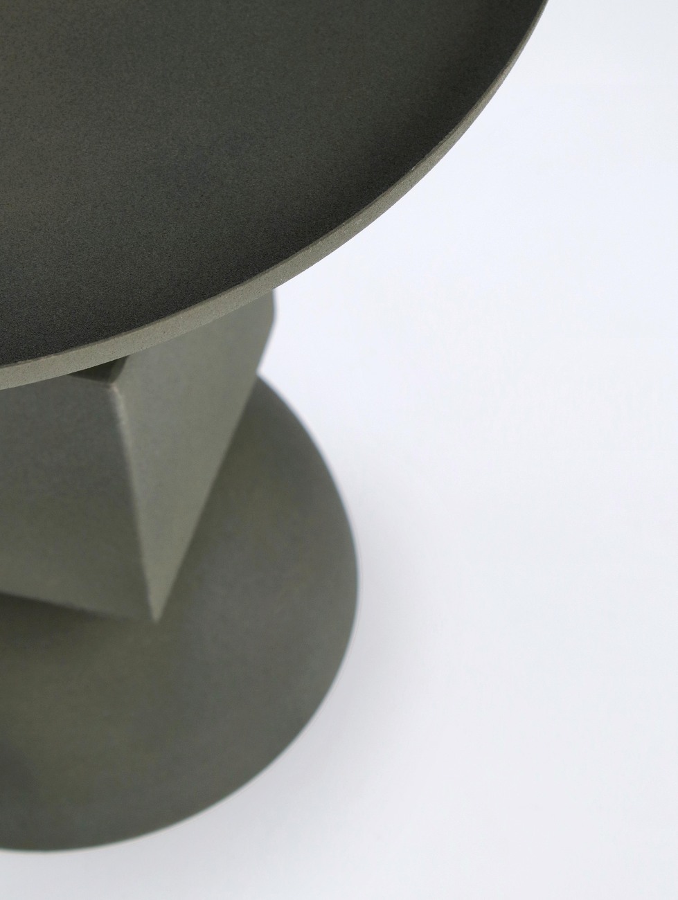 Beistelltisch Alka aus Metall, Grün