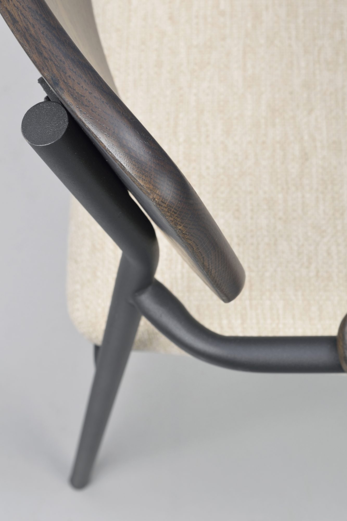 Stuhl Maymont 2er Set mit Armlehnen, Braun / Beige passt perfekt in stilvolle Wohnräume.