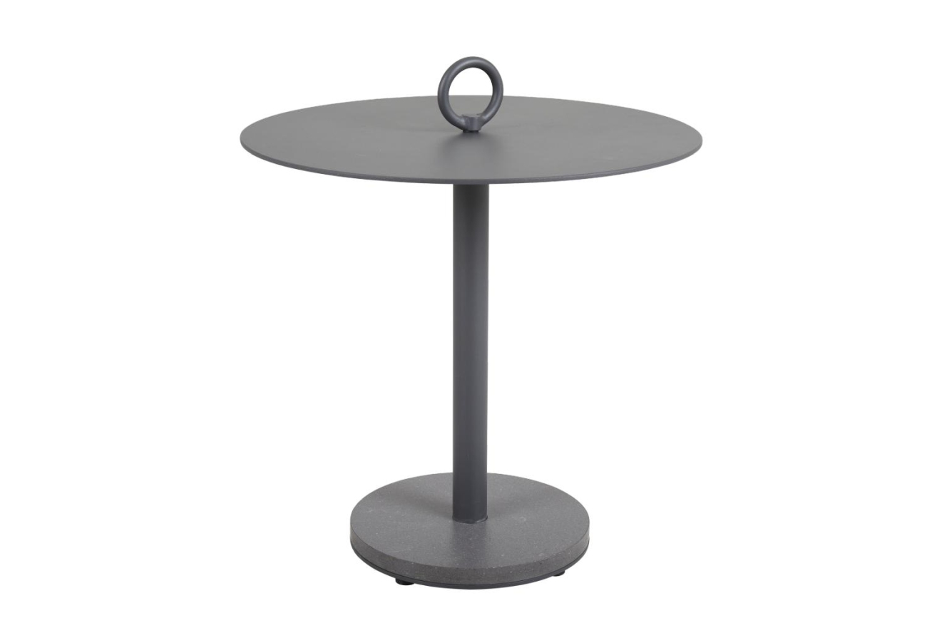 Gartenbeistelltisch Niobe Ø 50 cm, Anthrazit Gartenbeistelltisch Niobe Ø 50 cm, Anthrazit