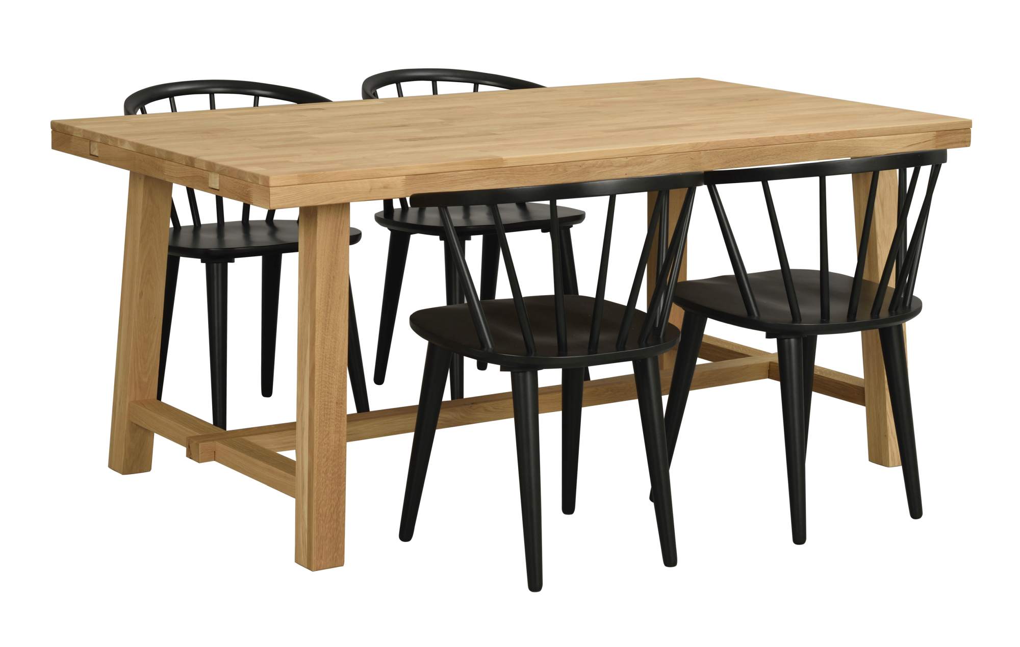 Esstisch Brooklyn, Classic, 170cm, Natur – modernes Design trifft Komfort.