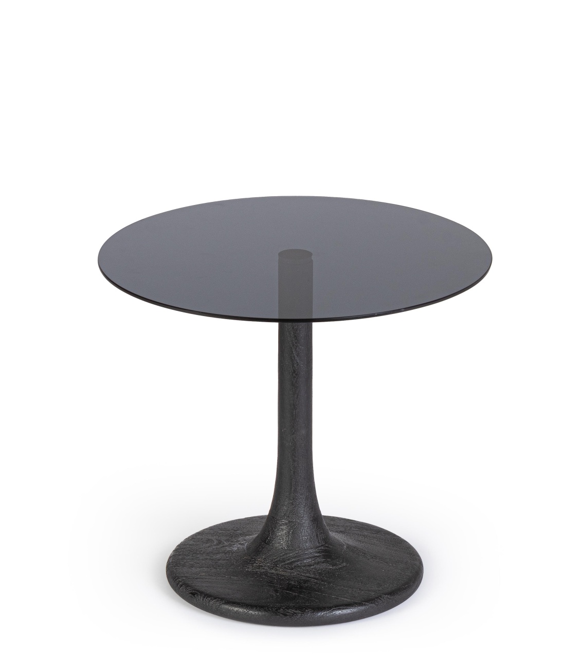 Beistelltisch Aberdeen Mangoholz Ø 45cm, Schwar Beistelltisch Aberdeen Mangoholz Ø 45cm, Schwarz