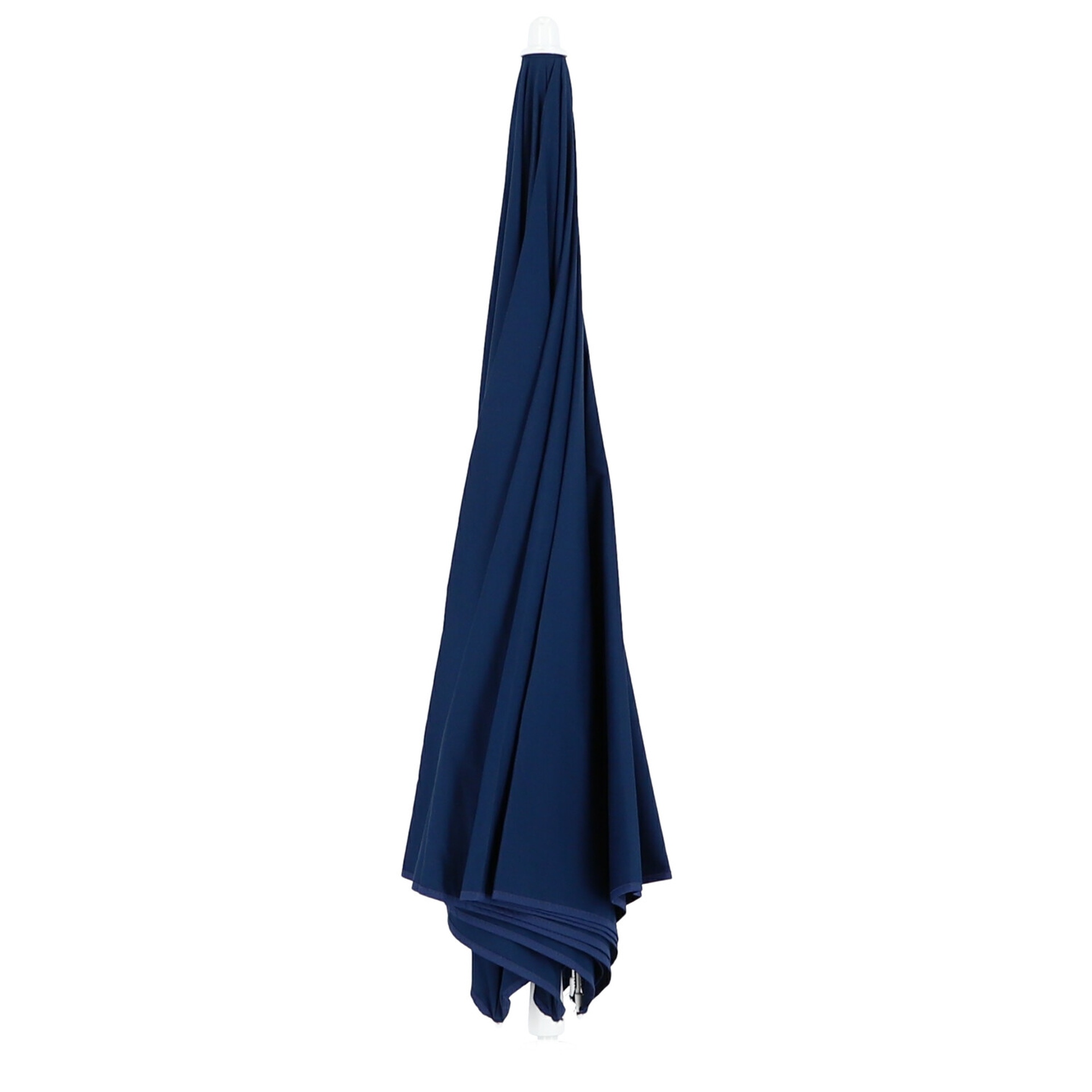 Der Sonnenschirm Revenna überzeugt mit seinem modernen Design. Die Form des Schirms ist Rund. Designet wurde er von der Marke Jan Kurtz und hat die Farbe Blau.