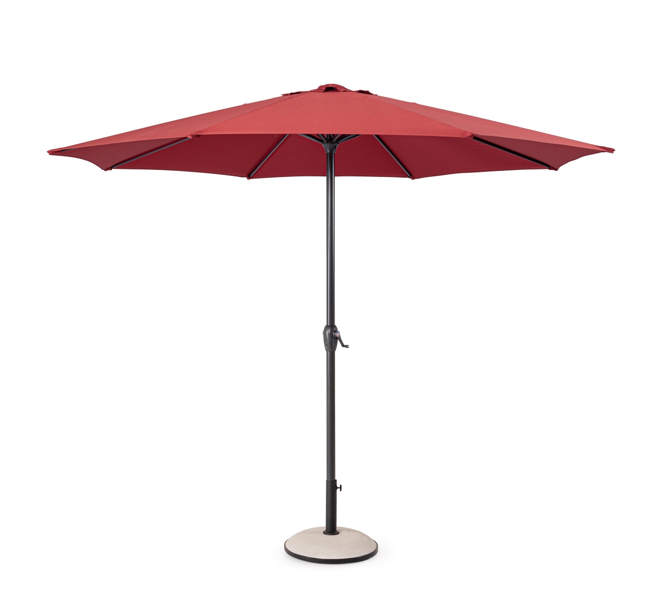 Sonnenschirm Kalife aus Metall Ø 300 cm, Burgunder Sonnenschirm Kalife aus Metall Ø 300 cm, Burgunder