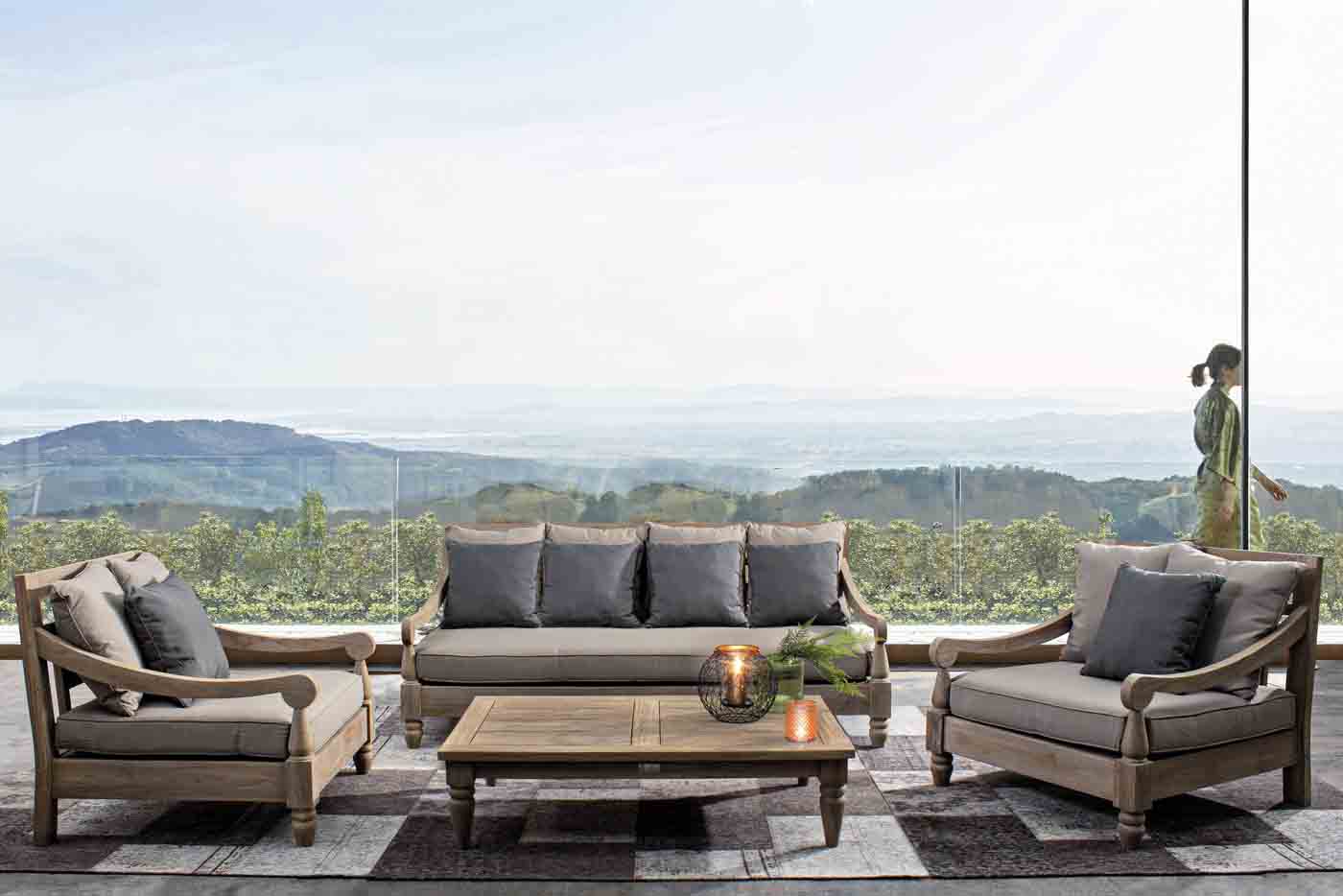 Beistelltisch Bali aus Teakholz