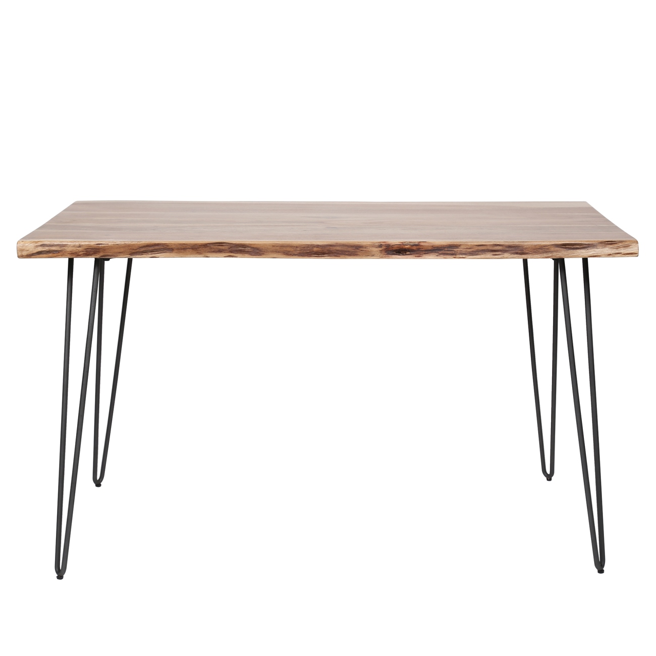 Esstisch Bord - Akazienholz massiv Natur, 130 x 70 cm