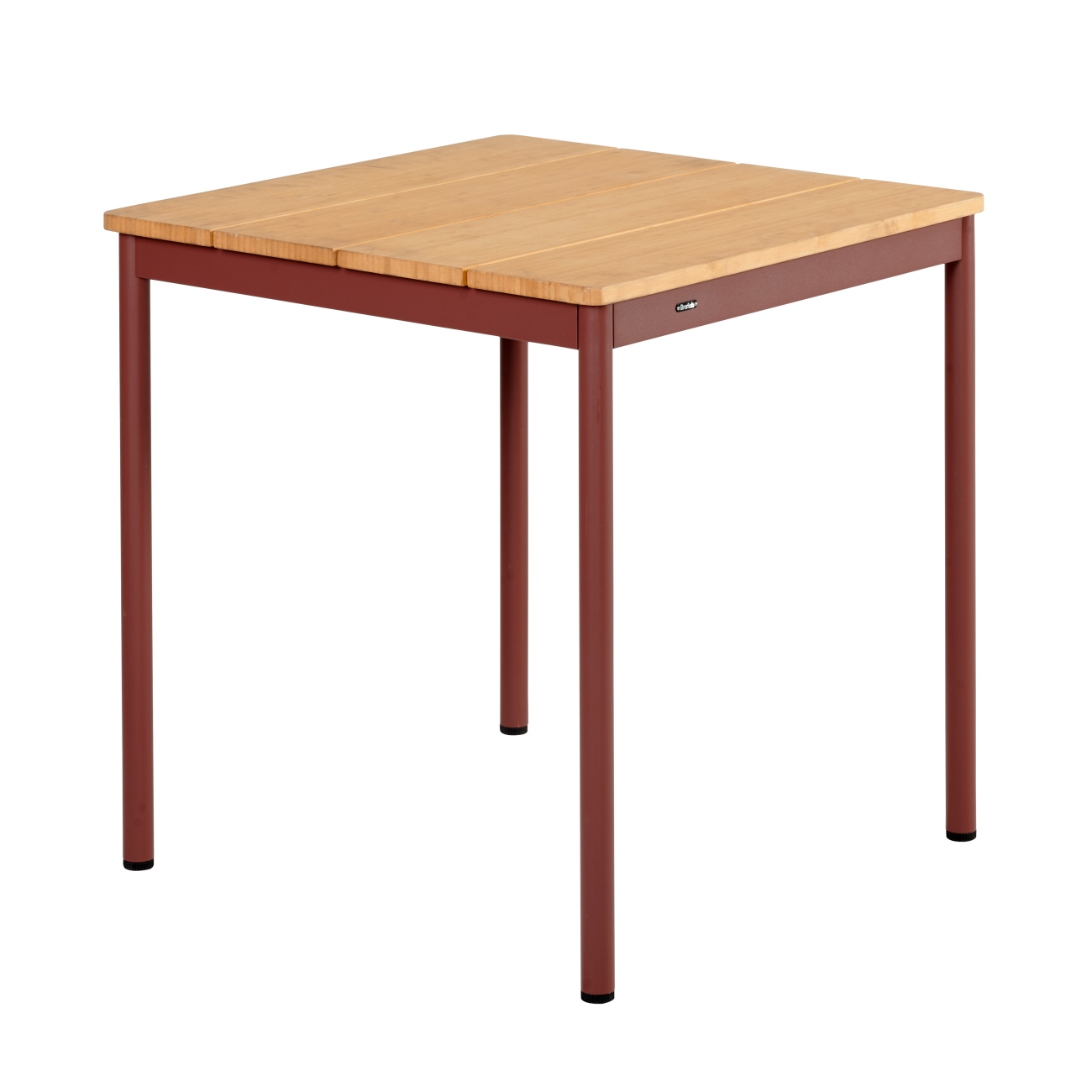 Gartenesstisch Nox 69x69 cm, Rot Gartenesstisch Nox 69x69 cm, Rot