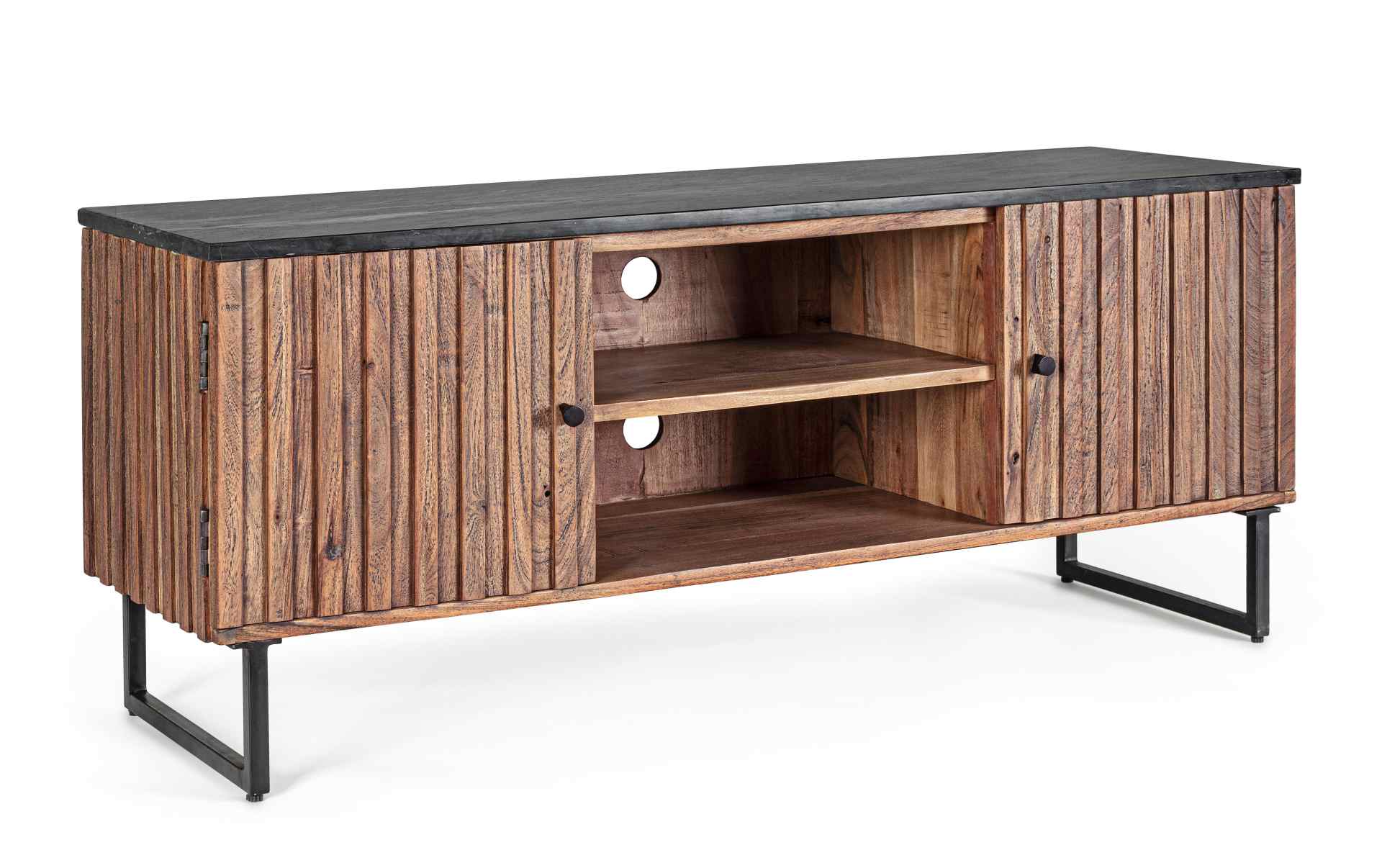 TV-Board Norfolk aus Akazienholz, 130 cm TV-Board Norfolk aus Akazienholz, 130 cm