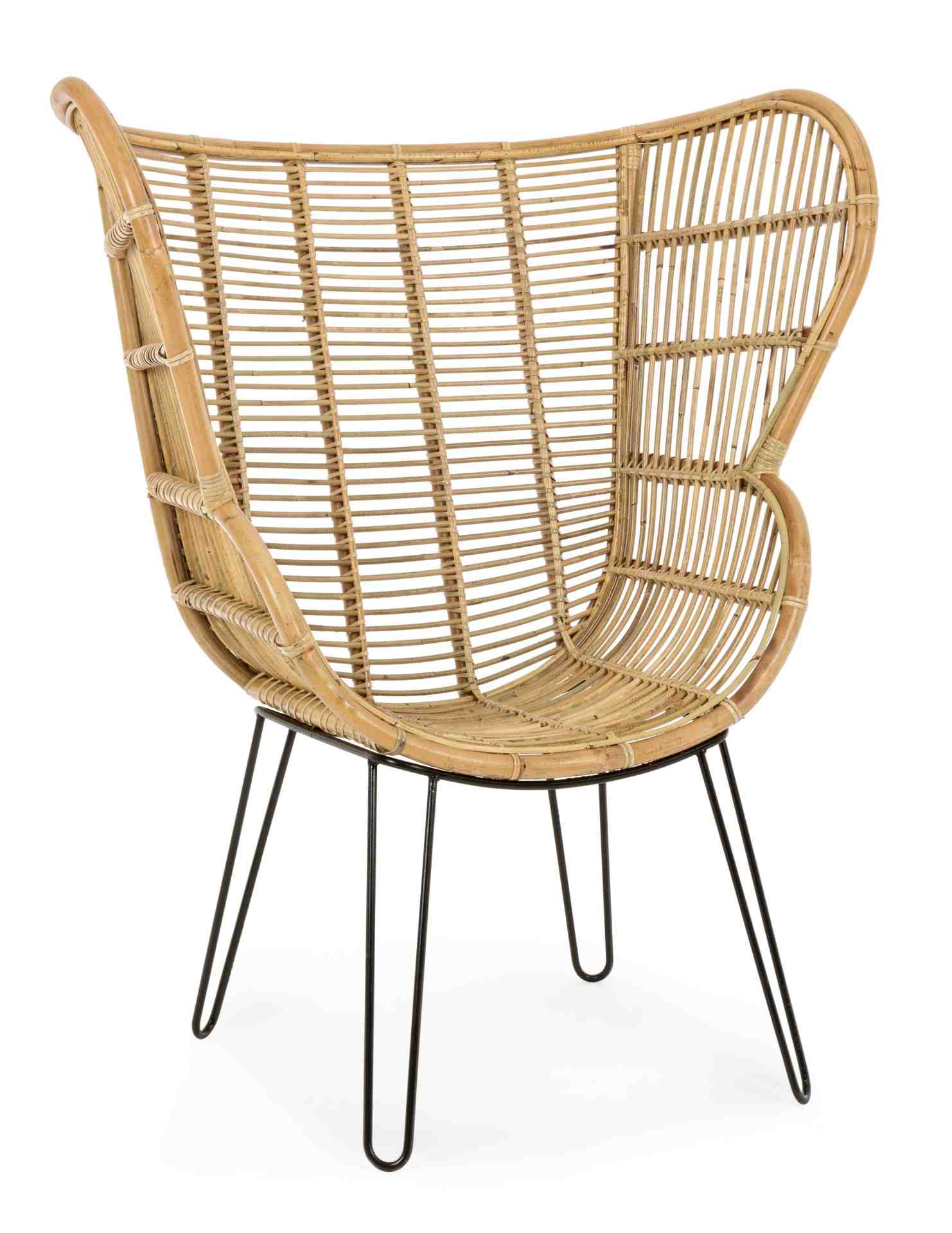 Sessel Estefan aus Rattan, Natur Sessel Estefan aus Rattan, Natur