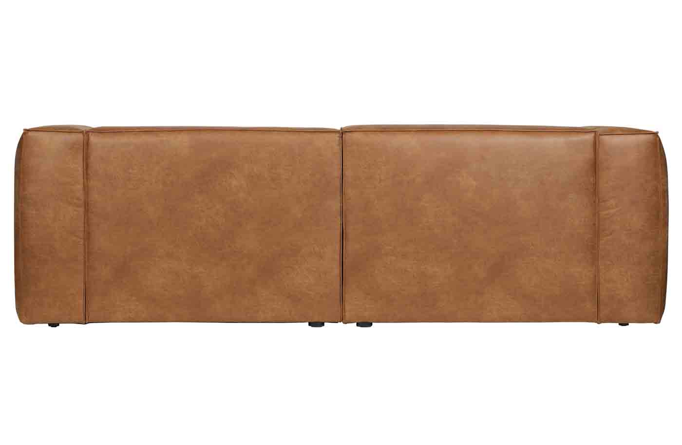 Sofa Bean Eco-Leder, Cognac