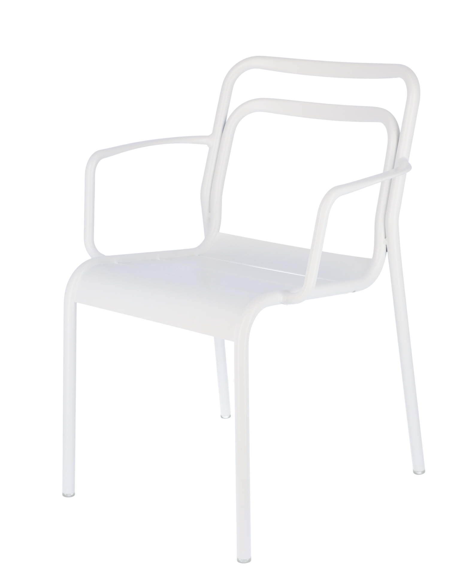 Stapelsessel Live aus Aluminium, Weiß Stapelsessel Live aus Aluminium, Weiß
