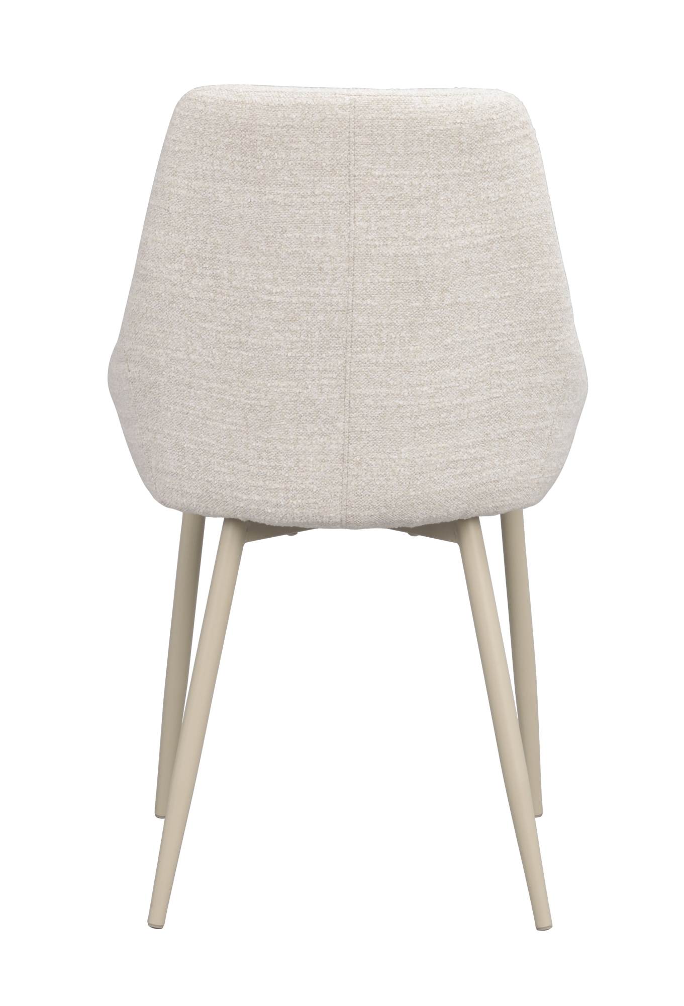 Stuhl Sierra Stoff 2er Set, Hellbeige passt perfekt in stilvolle Wohnräume.