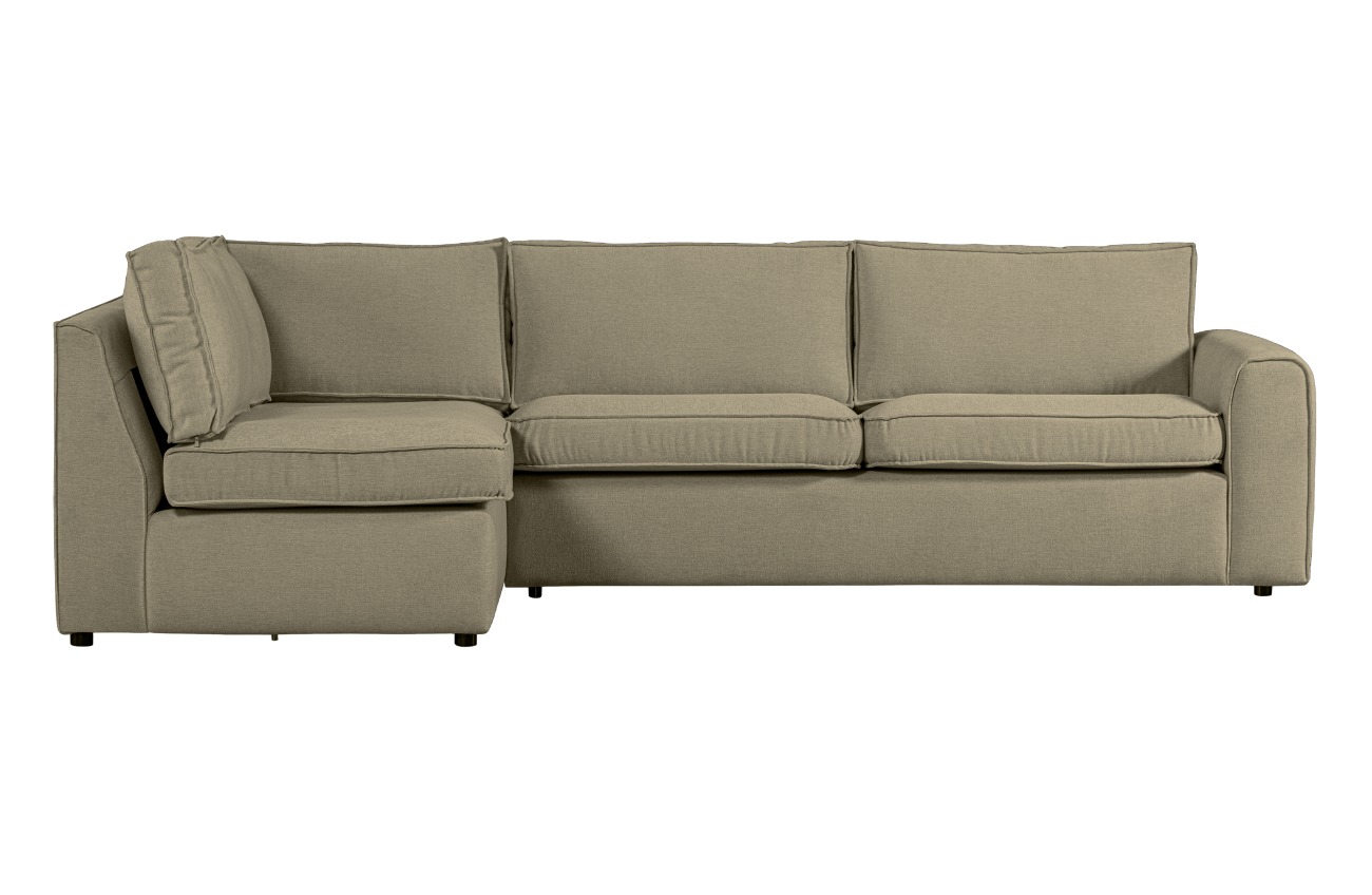 Das Ecksofa Freek überzeugt mit seinem modernen Stil. Gefertigt wurde es aus Malange-Stoff, welches einen hellgrünen Farbton besitzt. Diese Variante hat die Ausführung Links. Das Sofa verfügt über zwei Einzelteile, welche leicht zum zusammenstecken sind. 