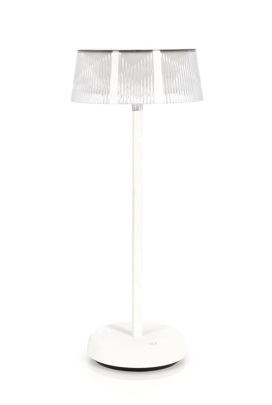 Gartentischleuchte Caral mit LED, Weiß Gartentischleuchte Caral mit LED, Weiß
