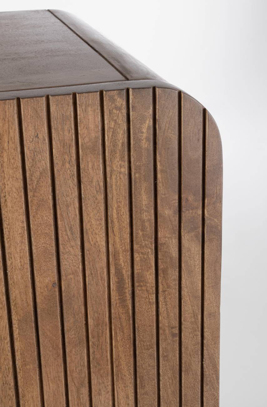 Highboard Orissa aus Mangoholz, Braun