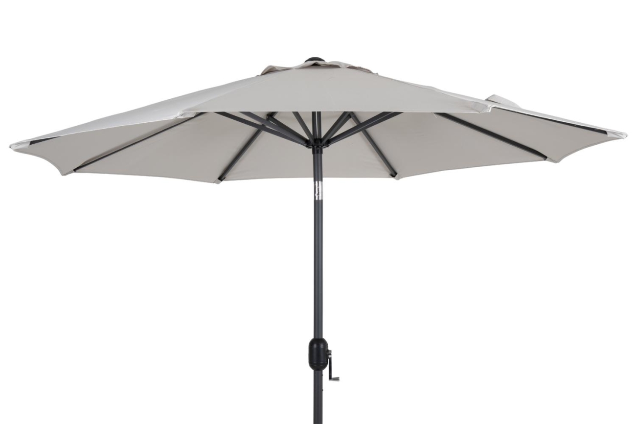 Sonnenschirm Cambre Ø 250 cm, Anthrazit/Kaki Sonnenschirm Cambre Ø 250 cm, Anthrazit/Beige