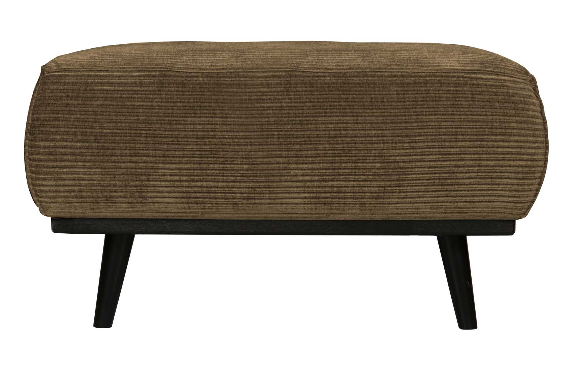 Hocker Statement aus gewebten Jacquard, Braun