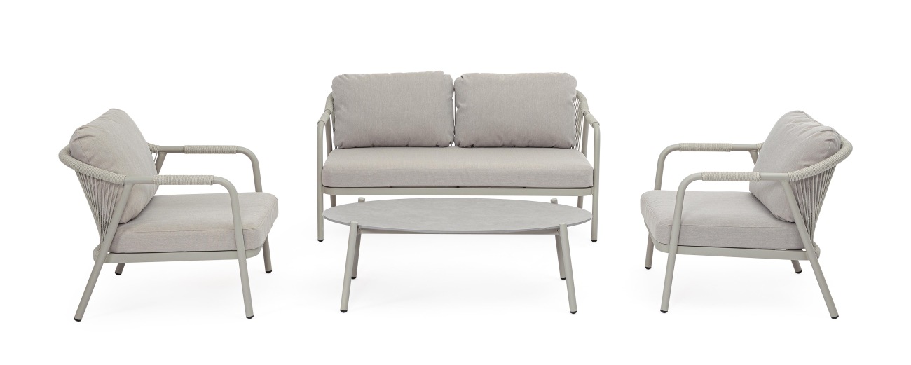 Garten-Set Miravet 4er Gruppe, Saturn / Saturn