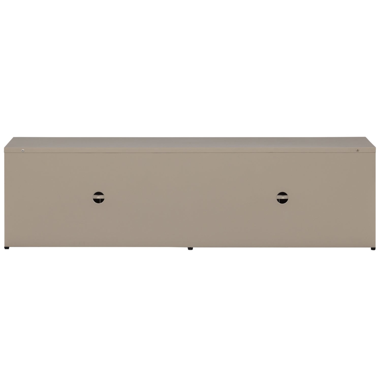 TV-Board Level aus Metall 160 cm, Sand