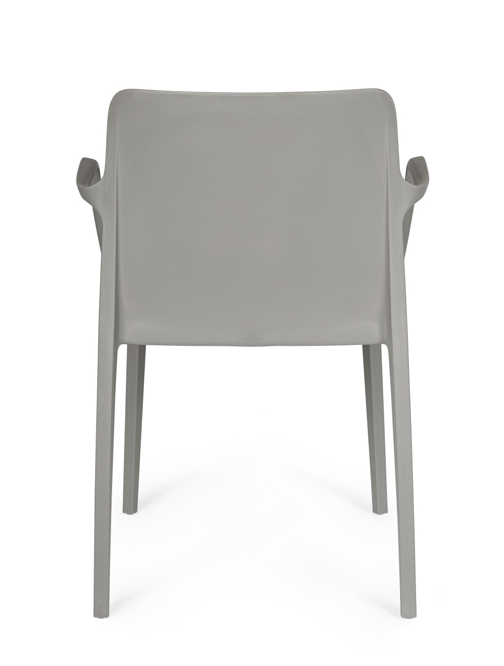 Stuhl Chloris 4er-Set mit Armlehne, Grau