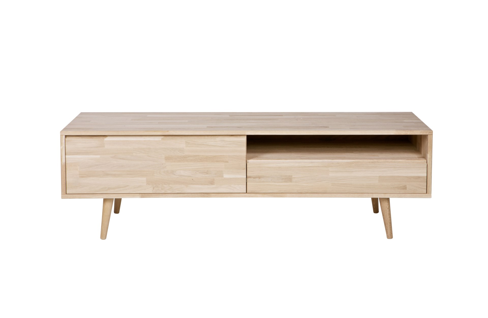 TV-Board Tygo aus Eichenholz, 150 cm TV-Board Tygo aus Eichenholz, 150 cm