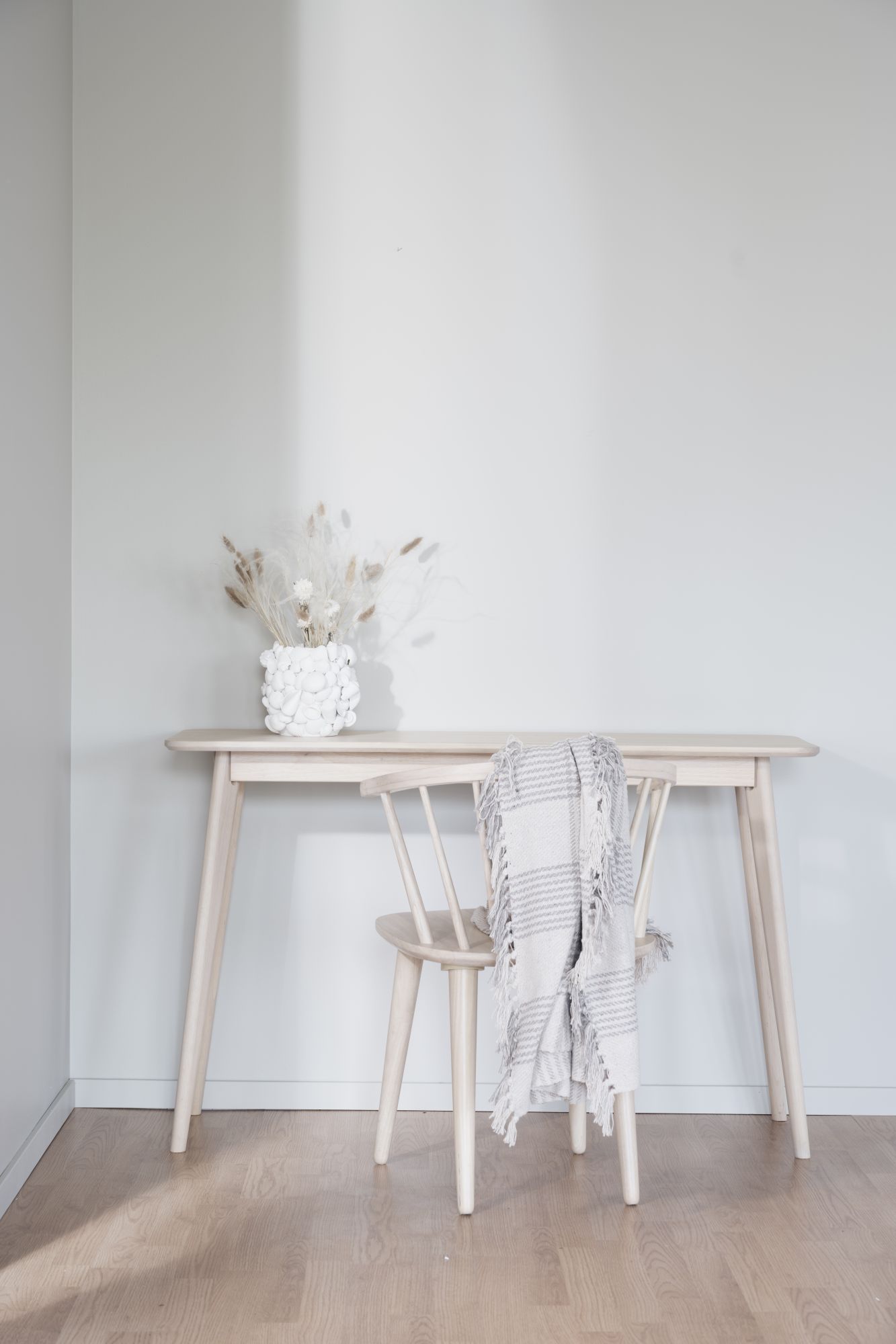 Komfortabel & schön – Stuhl Carmen 2er Set, Whitewash.