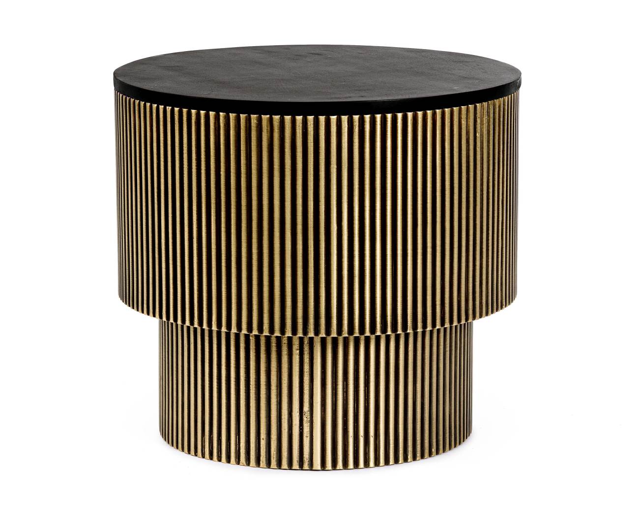 Couchtisch Virat aus Mangoholz, Ø 50 cm Couchtisch Virat aus Mangoholz, Ø 50 cm