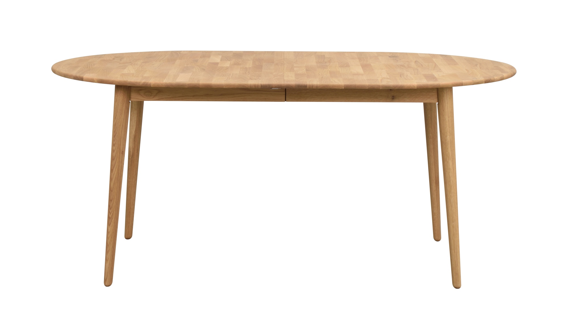 Ausziehtisch Tyler Oval 170/210cm, Eiche Natur – stilvoller Blickfang für Ihr Zuhause.