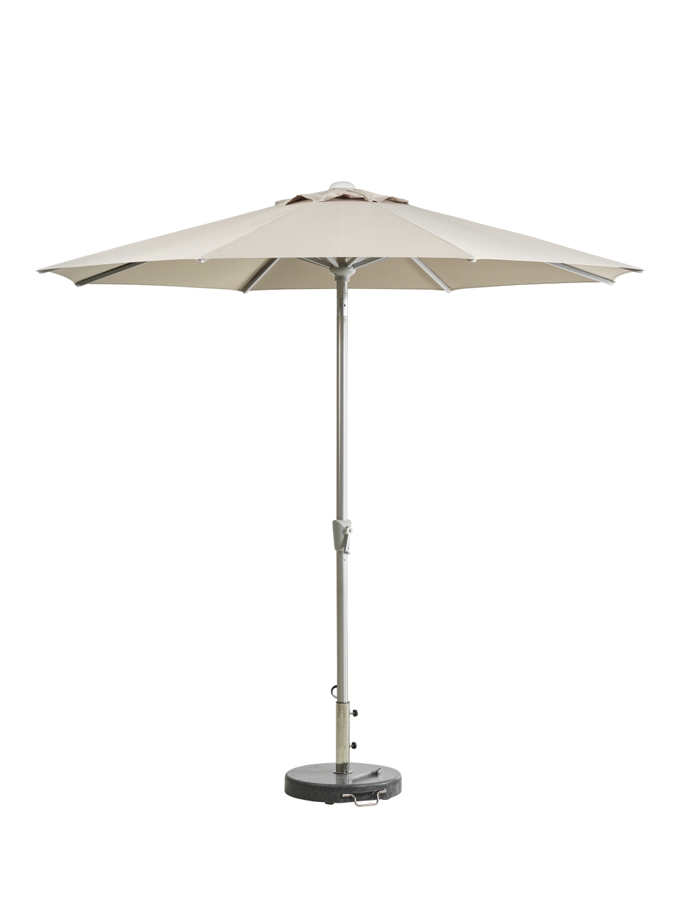 Sonnenschirm Abriola Ø 270 cm, Taupe Sonnenschirm Abriola Ø 270 cm, Taupe
