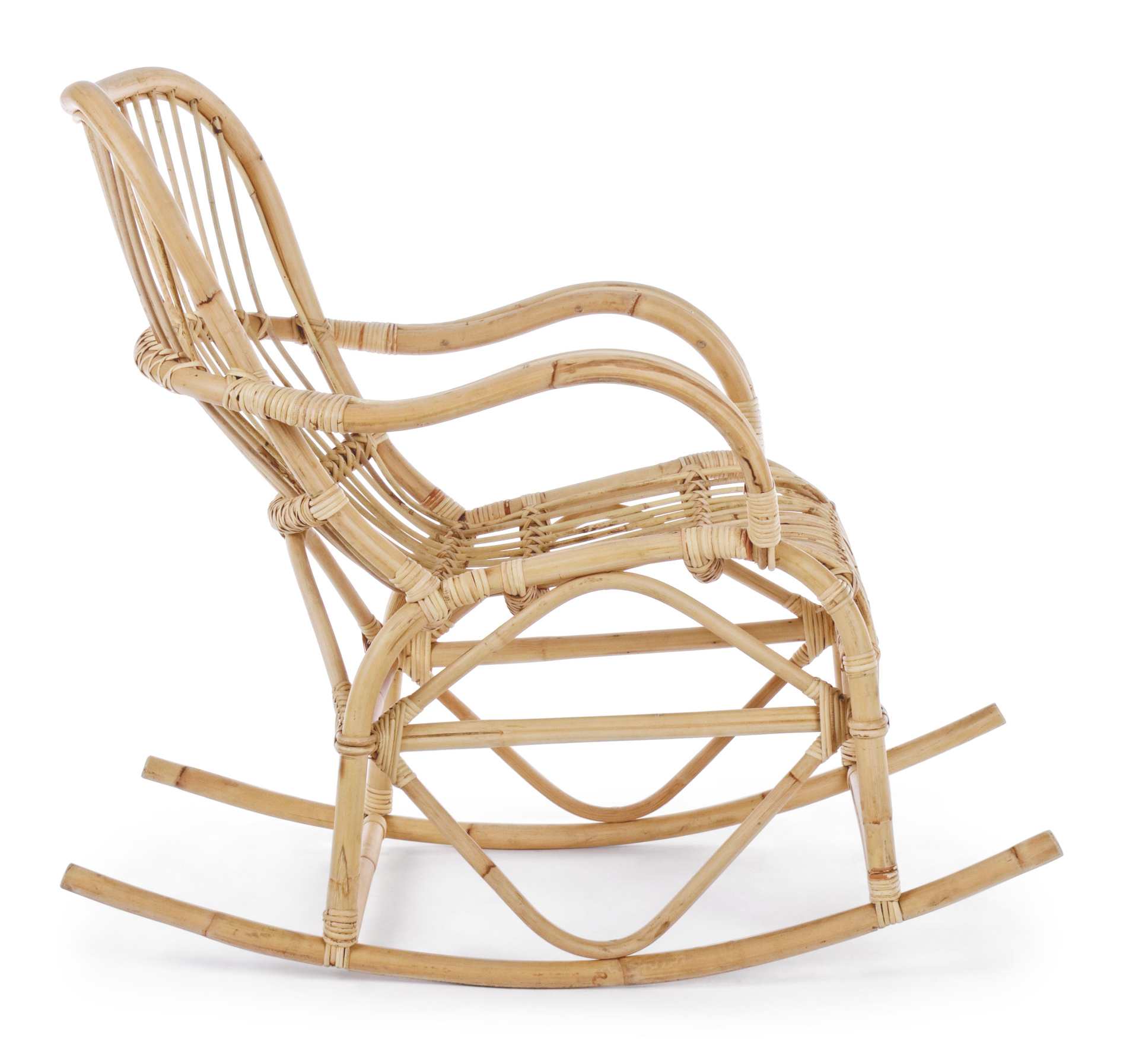 Sessel Casimira aus Rattan, Natur