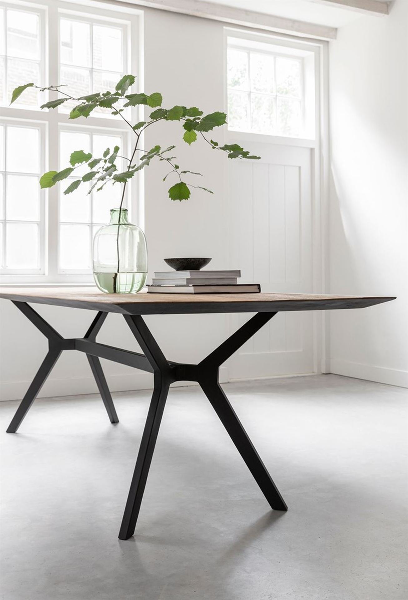 Esstisch Metropole aus Teakholz, 250 cm