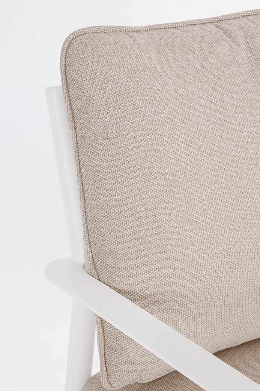 Garten-Set Nebula 4er Gruppe, Weiß