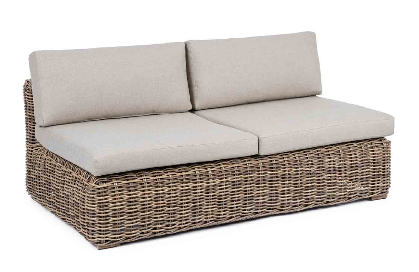 2 Sitzer Gartensofa Coraline mit Kissen