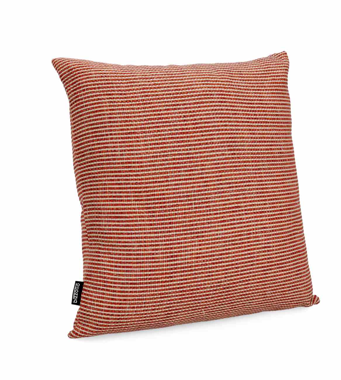 Outdoor Kissen Merve aus Melange-Stoff 50x50 cm, Orange Outdoor Kissen Merve 2er-Set aus Melange-Stoff 50x50 cm, Orange