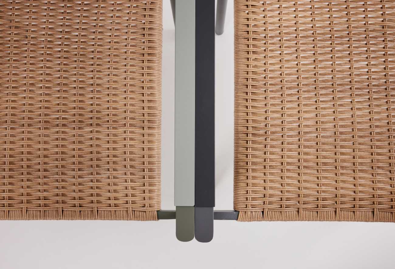 Gartenstuhl DK mit Armlehne, Hellgrün