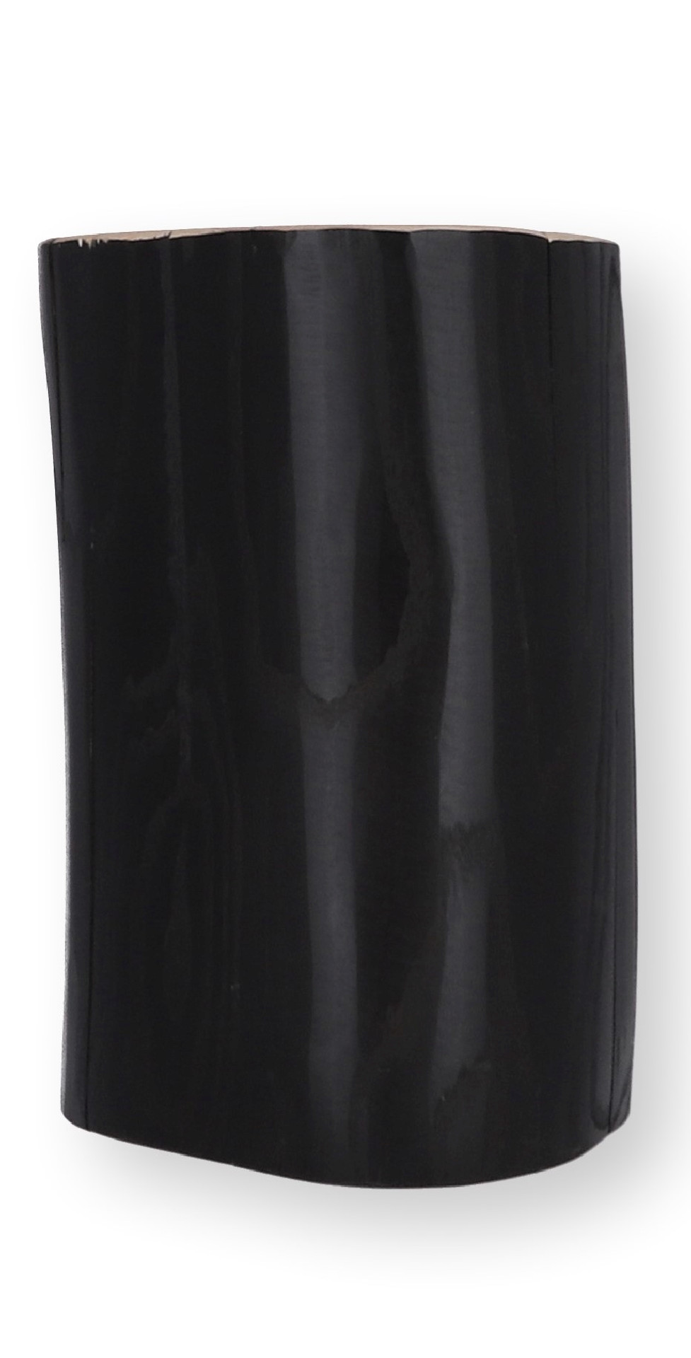 Jan Kurtz Beistelltisch Block rund Kernesche massiv schwarz