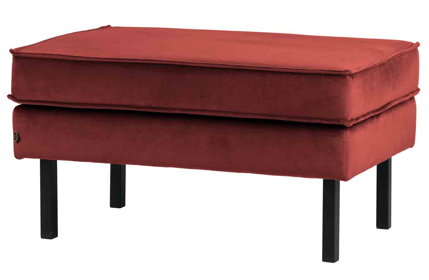 Hocker Rodeo Samt, Rot Hocker Rodeo Samt, Rot
