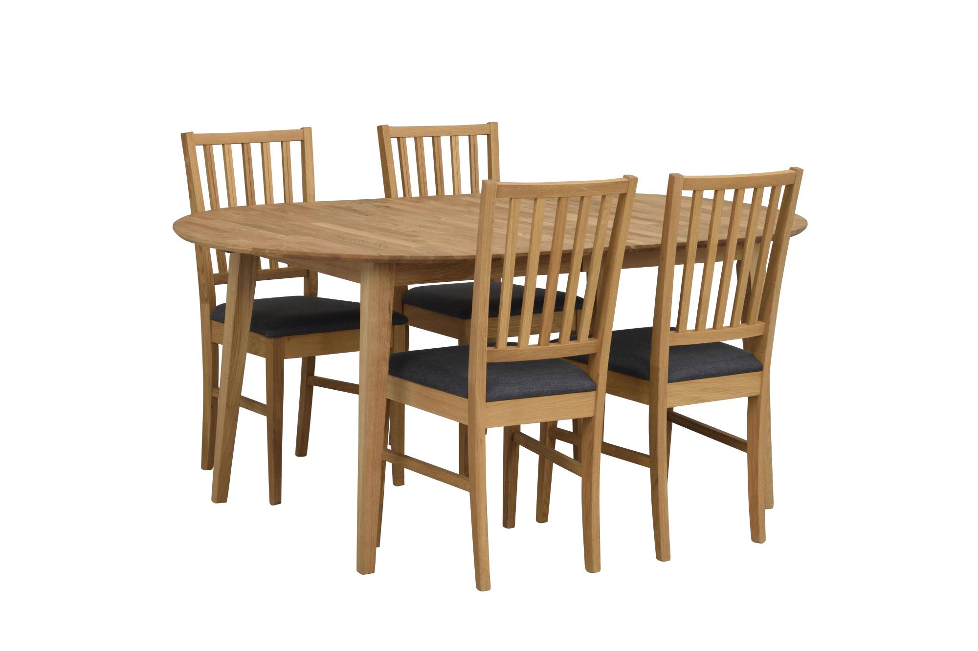 Esstisch Filippa Oval mit Auszug, 170/210cm, Eiche Natur – modernes Design trifft Komfort.