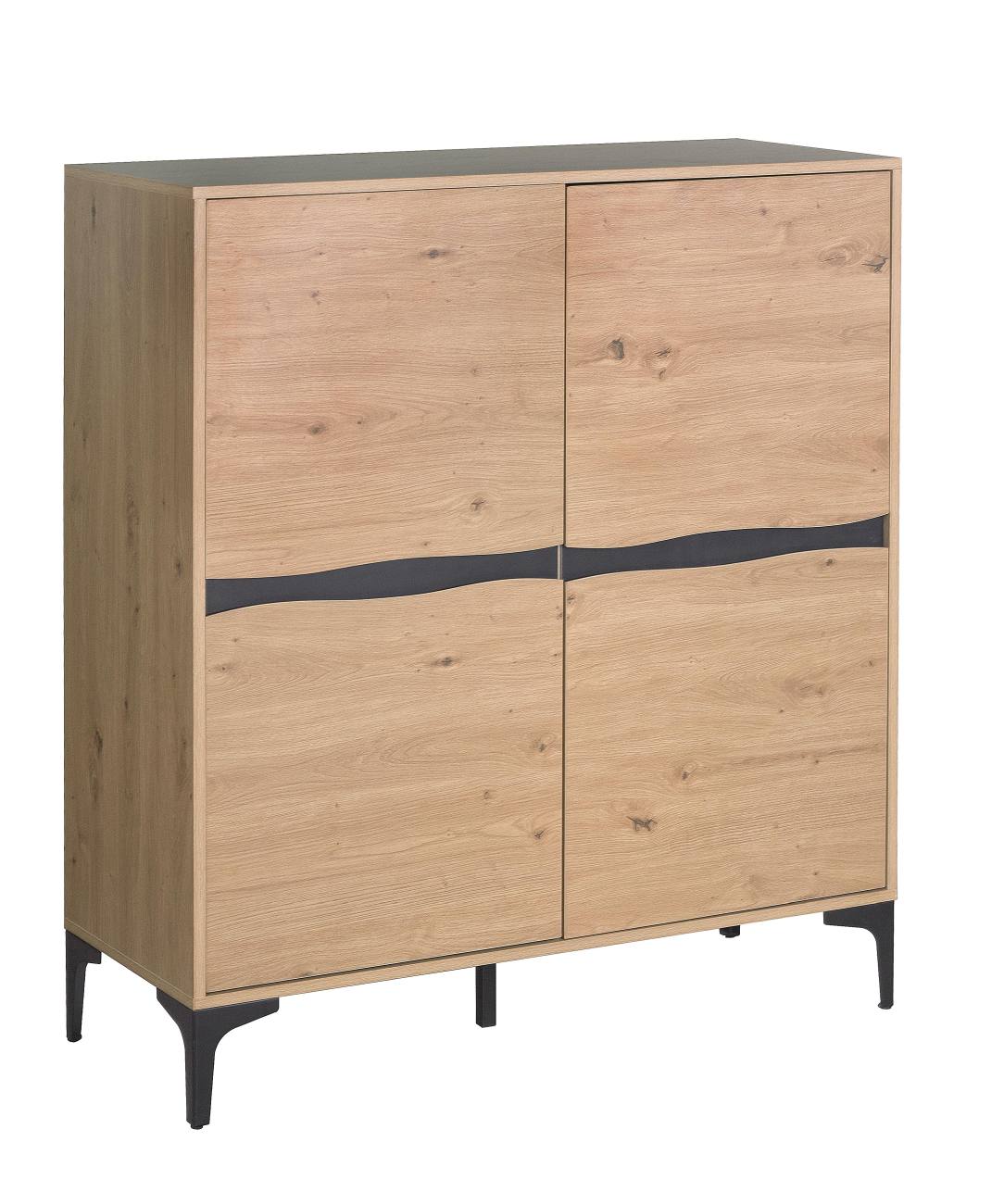 Kommode Melys mit 2 Türen, 100 cm