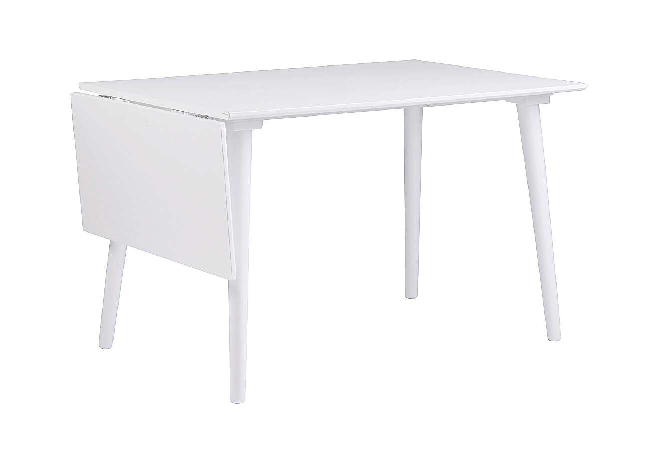 Klapptisch Lotta  120/160x80cm, MDF Weiß