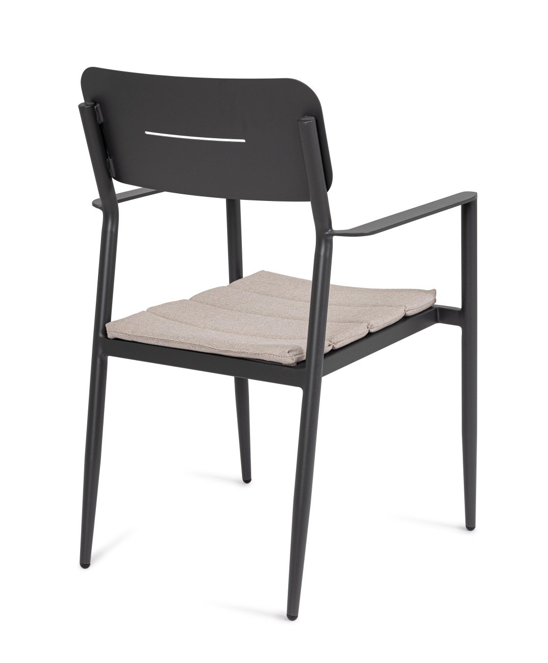 Gartenstuhl Nebula aus Aluminium, Anthrazit