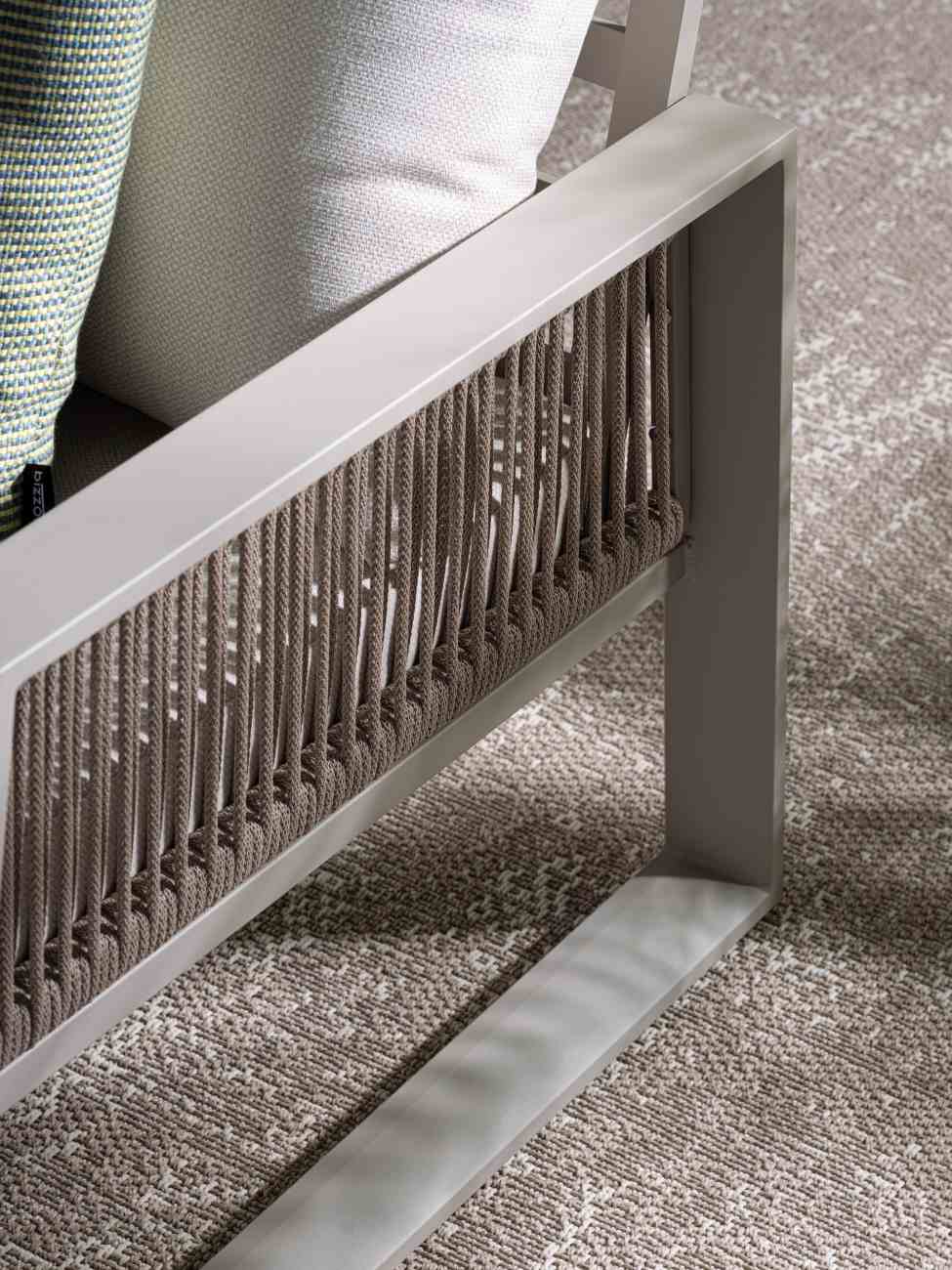 Garten-Set Captiva 4er Gruppe, Taupe