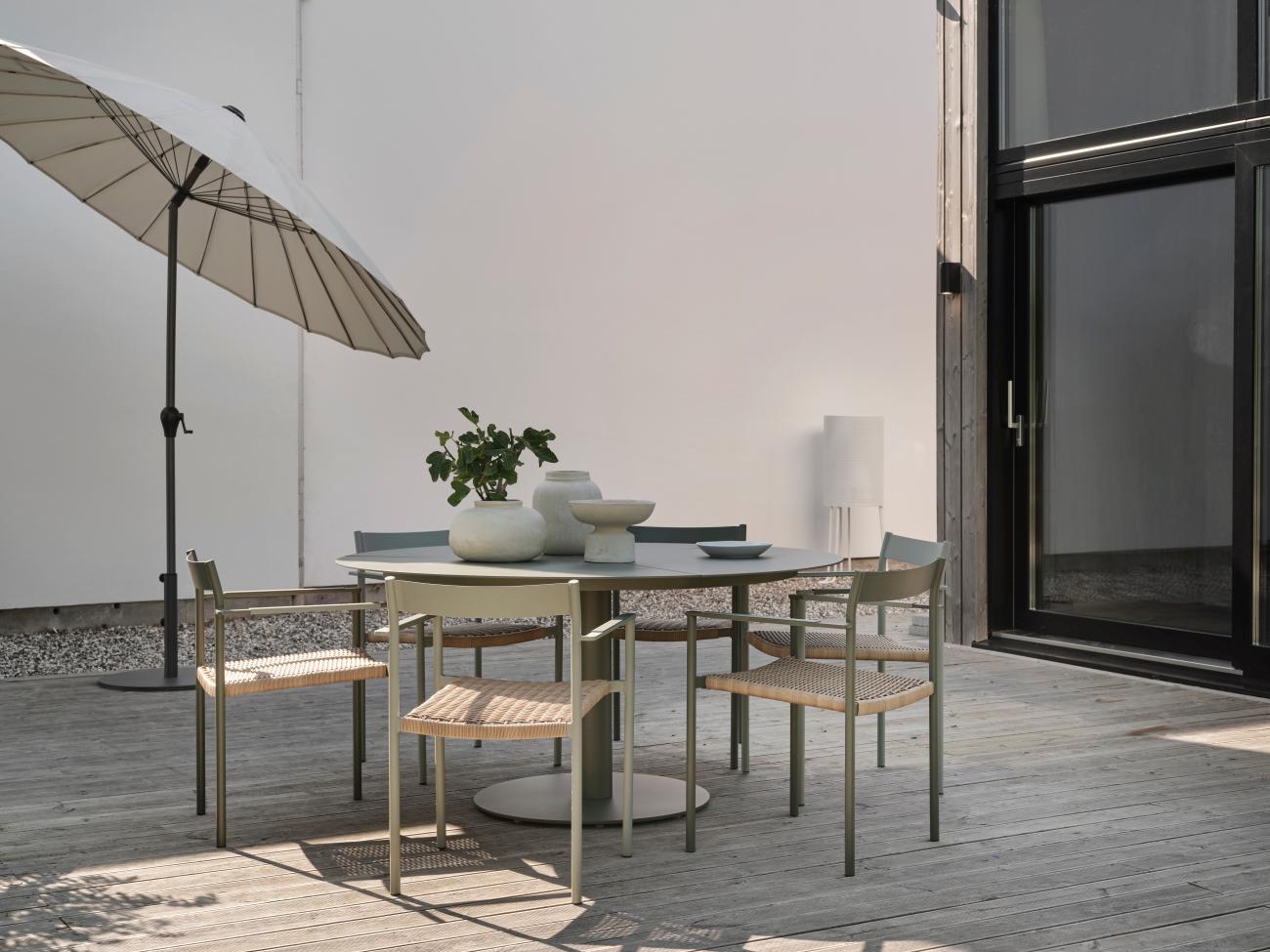 Gartenesstisch Peace Ø 150 cm, Nordic Green