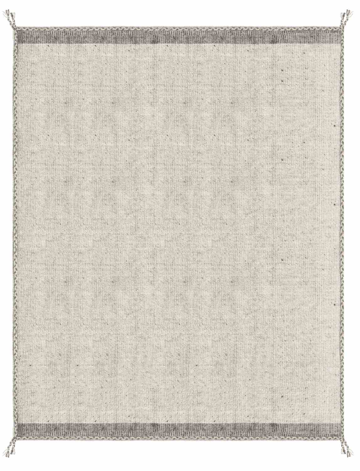Der Teppich Chathu überzeugt mit seinem modernen Design. Gefertigt wurde die Vorderseite aus Wolle und die Rückseite aus Baumwolle. Der Teppich besitzt eine Beigen Farbton und die Maße von 200x300 cm.